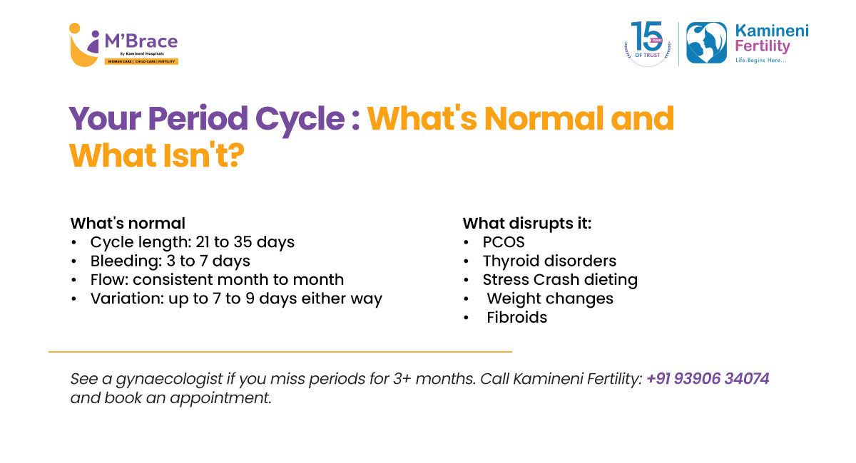 Regular Monthly Period Cycle